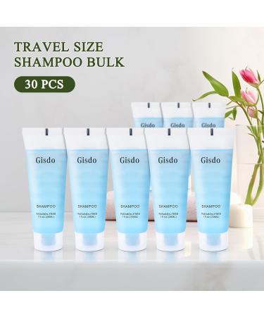 30 Travel Size Body Wash Bulk bundle with 30 Travel Size Shampoo Bulk 30mL 1 oz Hotel Shampoo Supplies for Guests AirBnB Essentials Travel Size Toiletries Bulk - Buy Online on GoSupps.com