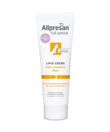 Allpresan Foot special No. 3 Lipid cream with fragrance - foot care for very dry skin foot cream for daily foot care of very dry feet - 125 ml
