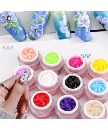 1Jar Carving Gel for Nail Art Professional Construction Gel 3D UV Painting Glue for Models Sculpture Plasticine Gum Soak Off Gel - (Color: Tools) - Buy Online on GoSupps.com