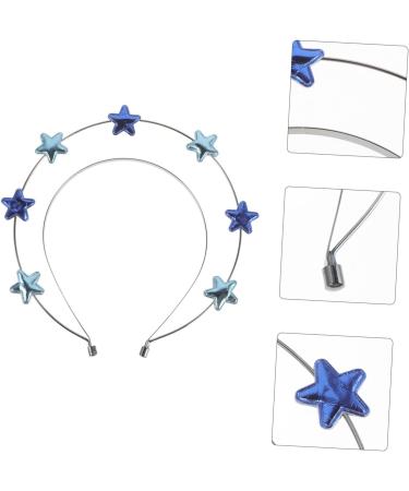 Yardenfun Gothic Headband Lolita Five-pointed Performance Photo Photography Props Party Headbands for Adults Fiesta Crown Cosplay Headband Star Headband Gothic Crown - Buy Online on GoSupps.com