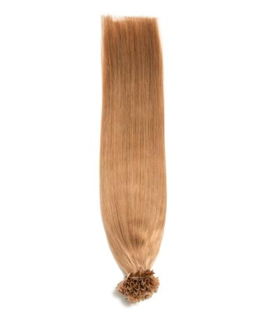 Dark Blonde Bonding Extensions - 100% Remy Real Hair 50cm U-Tip Keratin Bonds 0.5g Smooth Strands #18 - Buy Online on GoSupps.com