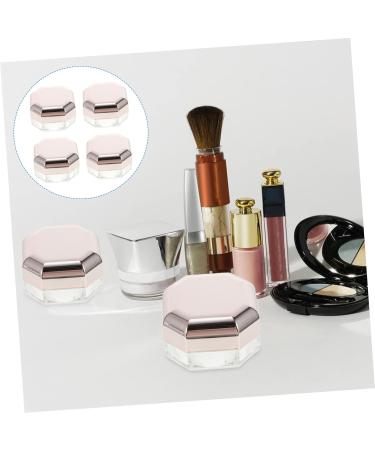 IWOWHERO 8 Pcs Powder Box Cosmetic Jars Empty Powder Compact Body Powder Puff Sponge Bottle As Golden - Buy Online on GoSupps.com