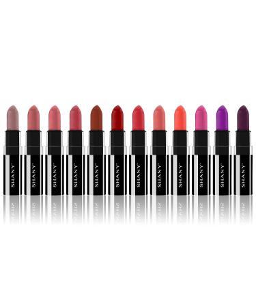 SHANY Matte Lipstick - Paraben and Talc Free - ROYAL - Buy Online on GoSupps.com