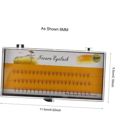 Didiseaon 1 Plant False Eyelashes Chic False Eyelash Cluster Eyelashes Mixed Handmade Cross Lashes False Eye Lashes Fake Lashes Extension Eyelashes Extend Dense Imitation - Buy Online on GoSupps.com