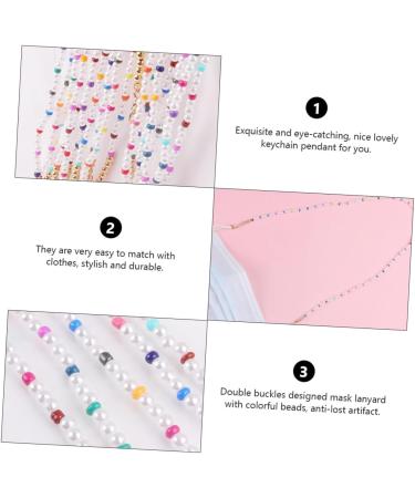 Magiclulu 2-in-1 Mask Glasses Hanging Chain Lanyard | Sunglasses Strap Holder & Mouth Protection Buckles | Best Accessories for Oral Use - Buy Online on GoSupps.com