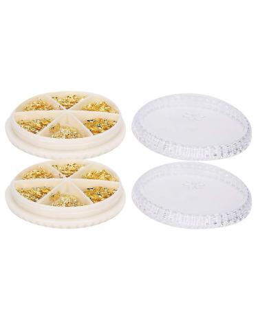 Nail decoration made of glossy metal nail art decoration manicure tool nail art tool nail decoration nail studios (style 1)