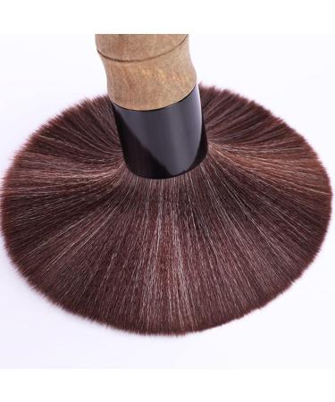 Lurrose Color Duster Barber Salon Brush Hair Cutting Neck Duster Brush Professional to Remove Loose Hair from Neckline and Ears After Haircut Stand Up Base Random Neck - Buy Online on GoSupps.com