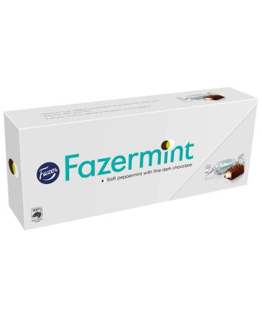 Fazermint chocolate pralines filled with mint cream individually wrapped gift box 270g