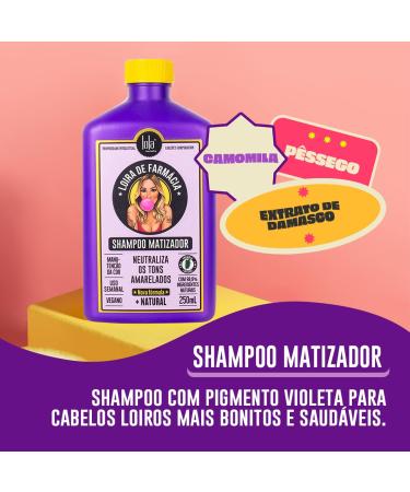 Lola From Rio Shampoo for Chemically Treated Hair - Moisturizing & Repairing 8.45 Fl Oz - International Shipping Available - Buy Online on GoSupps.com