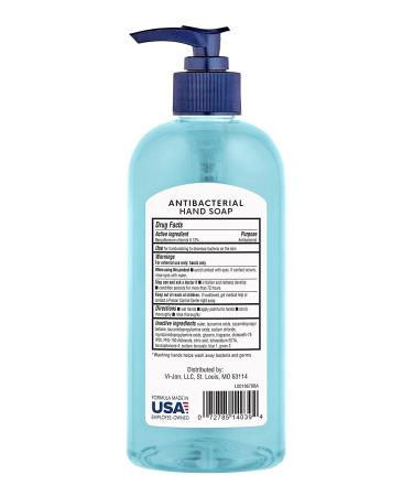 Germ-X Antibacterial Liquid Hand Soap Waterfall Scent 16 oz (Pack of 4) - pH Balanced, Dermatologist Tested - Clear Hand Wash for Kitchen or Bathroom - Back to School Supplies - Buy Online on GoSupps.com