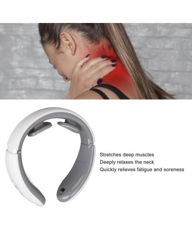 Buy Electric Neck Massage Device | Electromagnetic Vibration & Acupuncture Relief | Back & Shoulder Massager for Men & Women - International Shipping Available - Buy Online on GoSupps.com