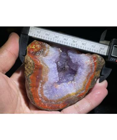 Natural Crystal Rough Natural Crystal Rough Red Battle Blood Agate Rough China Agate Crystal Achat Geode Specimen 461g RD36 - Buy Online on GoSupps.com