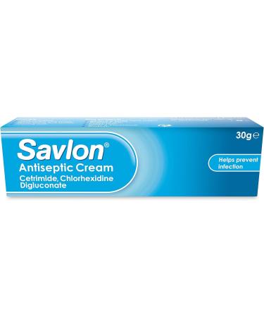 Savlon Antiseptic Cream 30g First Aid Treatment to Cleanse Cuts Grazes and Minor Wounds to Help Prevent Infection (Pack of 2 Packaging May Vary) 30 g (Pack of 2) - Buy Online on GoSupps.com