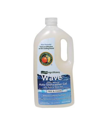 Earth Friendly Products Wave Automatic Dishwashing Liquid 40 Ounce - 8 per case.
