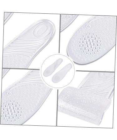 NOLITOY Invisible Shoe Cushions - Anti-Slip Gel Insoles for Women - Lightweight Transparent Foot Massage Pads (3 Pairs - Buy Online on GoSupps.com