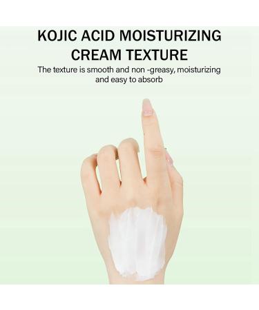 Kojic Acid Face Cream - Moisturiser Face Women - Kojic Acid Skin Lightening Cream for Dark Skin - Moisture Hydrate Smooth Tender Firm - Reduce Body Dullness Dilute Stain - Flawless Anti Freckle Aging - Buy Online on GoSupps.com
