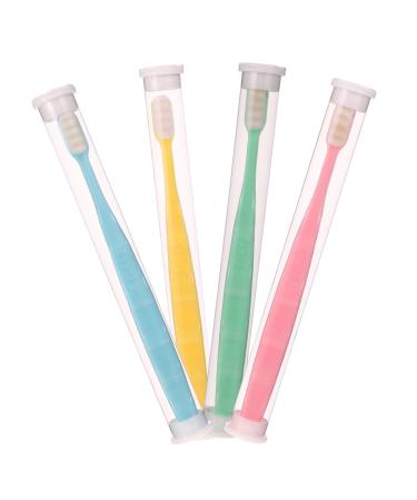 Ipetboom 4 pieces wangan hair toothbrush toothbrush toothbrush for adults bristle toothbrush travel toothbrush toothbrush for the oral care tool for tooth cleaning sensitive South Korea