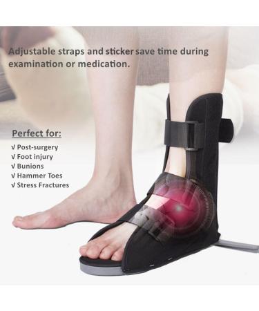 WEEOATAR Adjustable Post-op Shoe | Medical Walking Boot for Surgery Recovery Broken Foot Bunions & Hammer Toe - Left/Right Foot Support - Buy Online on GoSupps.com