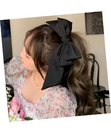 Ipetboom Bow Hairpin Hair Bows for Teens Hair Ribbon Hair Bows for Women Big Hair Bows Ribbon Hair Clip Ponytail Clip Barrettes for Women Hair Pin Tiara Women's Issue Card Alloy 3 Christmas - Buy Online on GoSupps.com