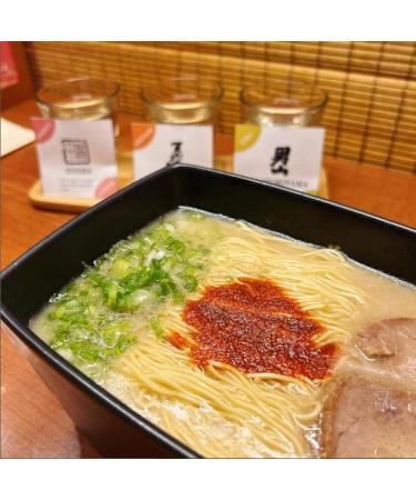 Ichiran Hakata straight noodle Kamadare 2 MEALS included premium tonkotsu soup Ramen avec special secret red Ichiran dry sauce - 2 meals - Buy Online on GoSupps.com