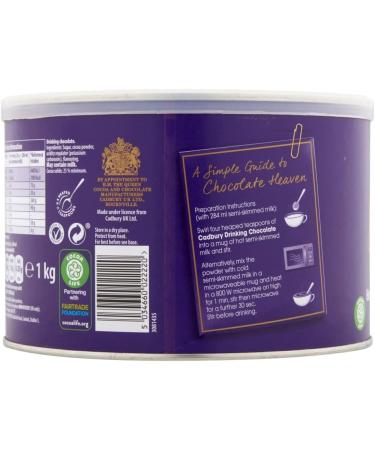 Cadbury Fair Trade Drinking Chocolate 1000 g (Pack of 3) - Buy Online on GoSupps.com