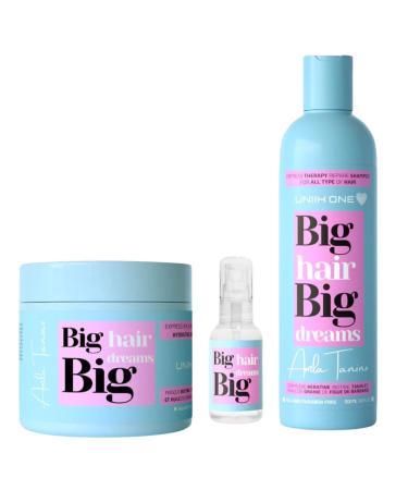 UNIIKON - Shampoo, Mask and Serum Set - Sublimates and Strengthens the Scalp - All Hair Types - Amla Tanino Range