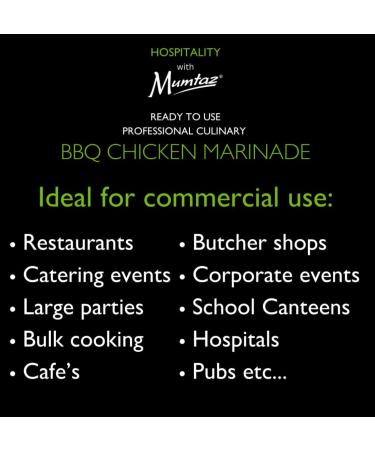 Mumtaz BBQ CHICKEN Marinade Catering/Party Size Bucket - BULK 2.2Kg - Restaurant Quality - Mildly Spiced - BBQ - Grill - Roast - Stir or Air fry.All Natural Ingredients- Gluten Free- Vegan Friendly. - Buy Online on GoSupps.com