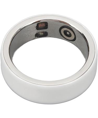 Smart Charging Ring Light Aluminum Alloy and Ceramic Body Temperature Detection Health Smart Ring for Blood Oxygen Monitoring (21#) 22# - Buy Online on GoSupps.com