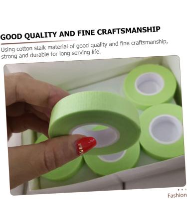 minkissy 16 Rolls Tape Makeup Tape Lashes Tool Eyelash Tape for Lash Extensions Foam Lash Tape Grafting Electric Tape White Breathable Eyelash Tapes Medical Cotton Stem Tape Roll - Buy Online on GoSupps.com