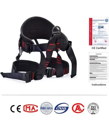 HeeJo Climbing  Safety Safe Seat Belt for Outdoor Tree Climbing  Outward Band Expanding Training Large Size Climbing Gear - Buy Online on GoSupps.com