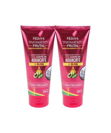 Xiomara 2 Tratamiento Acondicionador Aceites Aguacate y Oliva Revitaliza tu Cabello 2-Pack of 8.15 Oz Each