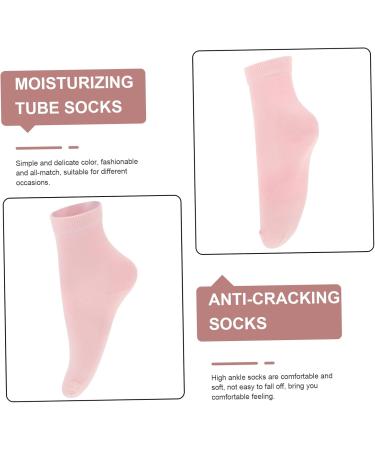 FRCOLOR 2 Pairs Moisturizing Gel Socks Hydrating Socks High Ankle Socks Comfortable Socks Womens Socks Women Moisturizing Socks Gel Socks for Adult Care Tube Socks Ripstop Socks Lovers - Buy Online on GoSupps.com