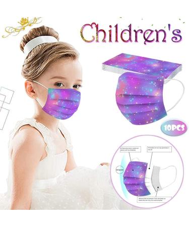 Shop WEXCV 100-Piece Cartoon Print 3-Layer Face Masks for Kids | Breathable Neck Gaiters | Ideal for School & Outdoor Use - Buy Online on GoSupps.com
