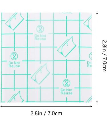 Beaupretty 100pcs Clear Adhesive Make-up Hand Palette - Disposable Mixing Palette for Foundation & Pigment - 7x7cm Applicator - Buy Online on GoSupps.com