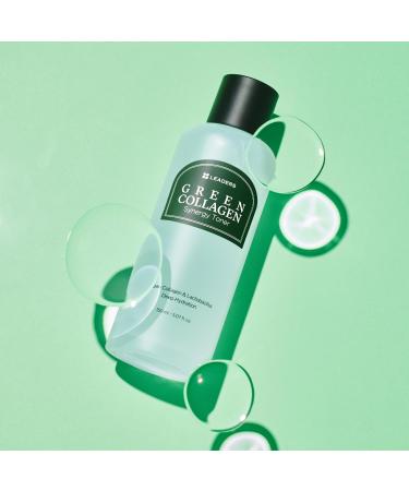 LEADERS Green Collagen Synergy Toner Hydrating Moisturizing Toner for Enhanced Absorption Deep Hydration Refreshed & Soft Skin Gentle Plant-Based Formula 150ml - Buy Online on GoSupps.com
