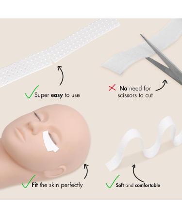 12 Rolls Eyelash Tape - Micropore Breathable Tape for Eyelash Extensions | Secure Eye Patches & Lift Eyelids (0.16in - Buy Online on GoSupps.com