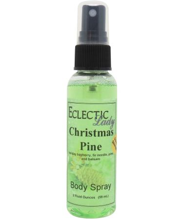Christmas Pine Body Spray (Double Strength) 2 ounces Body Mist for Women with Clean Light & Gentle Fragrance Long Lasting Perfume with Comforting Scent for Men & Women Cologne with Soft Subtle 2 Fluid Ounces (Double Strength)