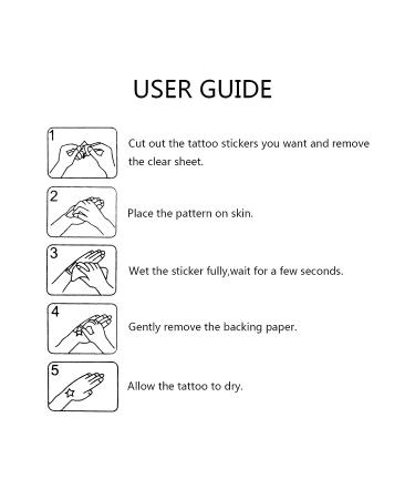 Glitter Butterfly Flowers Temporary Tattoo for Girls - Party Favor & Birthday Decoration - Buy Online on GoSupps.com