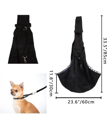 Lightweight Puppy Carrier Bag - Adjustable Shoulder Strap for Dogs & Cats Up to 7.5kg - Safe & Comfortable Pet Sling for Summer Travel - Buy Online on GoSupps.com