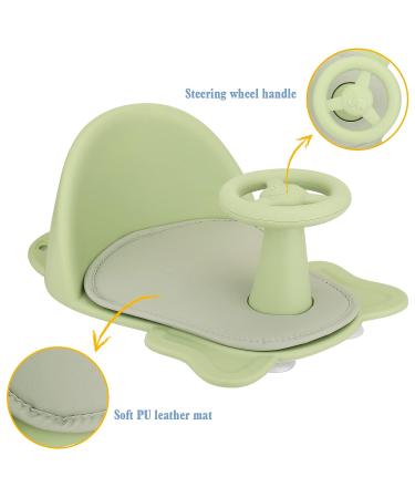 BLANDSTRS Baby Bath Seat Bathtub Baby Bath Chair with Non-Slip Soft Mat  Portable Toddler Child Bathtub Seat for Babies 6 Months & Up(Green) - Buy Online on GoSupps.com