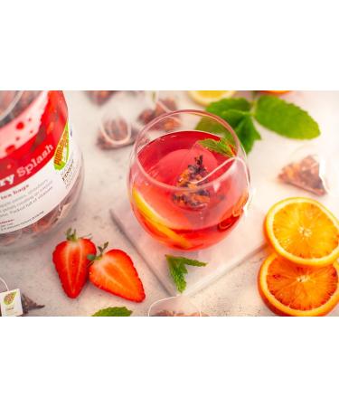 St George's Brew Pyramid Tea Bags | 100 Biodegradable Mesh Bags - Buy Online on GoSupps.com
