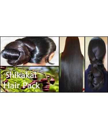 AnNafi Shikakai Pods - Natural Hair Cleanser & Conditioner | Organic Shikakai Shampoo for Whole Hair Wash (250g) - International Shipping Available - Buy Online on GoSupps.com