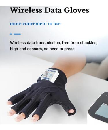 Hand Rehabilitation Robot Gloves - C12 Model for Stroke Recovery | 6 Training Modes | X-Large Left Hand Therapy Device for Hand Dysfunction - Buy Online on GoSupps.com