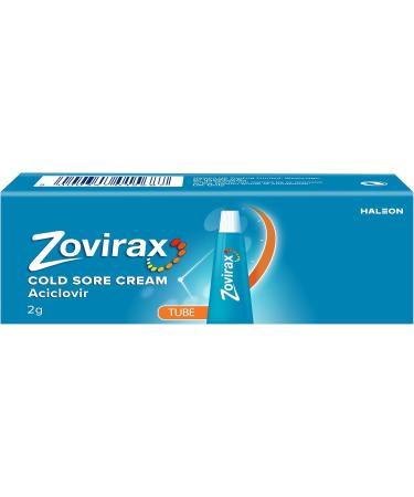 Zovirax Cold Sore Cream Cold Sore Treatment That Speeds Healing Time 2 g