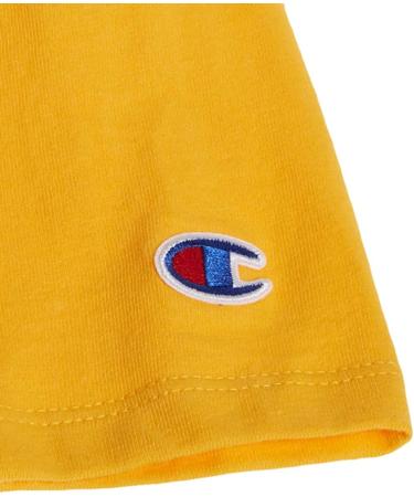 Champion Men's Unisex Classic Cotton Tee - Large Team Gold C Logo - Buy Online on GoSupps.com