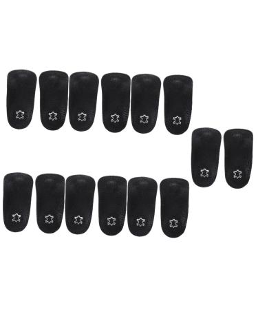 7 Pairs Non-Slip Half Pad Foot Care Cushion Foot Insole Arch Pad Half Insoles Arch Support Sports Shoes Insoles Correct Insoles Shoes Pad for Flatfoot Sports Shoe Insole Foot Pad