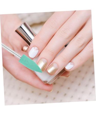 Housoutil 1 Set Nail Polish Head Set Alloy Manicure Tools 8x5cm Silver - Buy Online on GoSupps.com