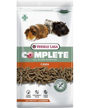 Versele-Laga Complete Cavia All-in-One Nutrition | 3 Pack (1.5 kg) | Premium Guinea Pig Pellets with Timothy Hay Elderberries & Herbs - International Shipping Available - Buy Online on GoSupps.com