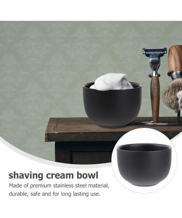 FOMIYES 3pcs Stainless Steel Shaving Mug Set | Double Layer Barber Bowl for Men | Ideal for Home Use & Grooming - Buy Online on GoSupps.com