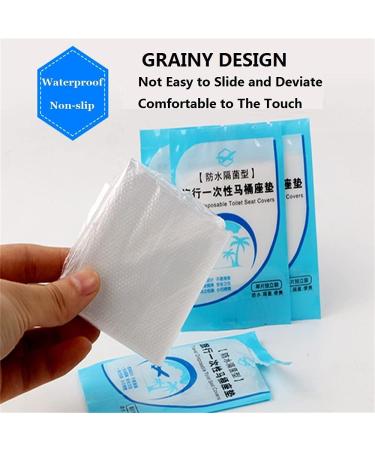 Travel Disposable Toilet Seat Covers Biodegradable Sanitary Public Toilet Seat Cushion (30PCS) - Buy Online on GoSupps.com